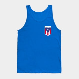 Puerto Rico Flag Emblem Tank Top